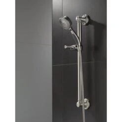 Delta 1.75 GPM Multi Function Handshower Package With Slide Bar, Hose, Holder And ActivTouch Technology - ADA Compliant - Limited Lifetime Warranty -Bathroom Sales Store delta 51900 alternate view 20