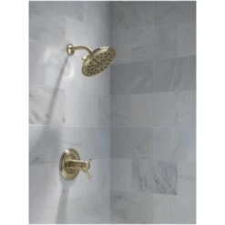 Delta UltraSoak 8" Round 1.75 GPM Multi Function Shower Head With H2Okinetic Technology -Bathroom Sales Store delta 52487 alternate image 637