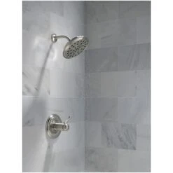 Delta UltraSoak 8" Round 1.75 GPM Multi Function Shower Head With H2Okinetic Technology -Bathroom Sales Store delta 52487 alternate image 640