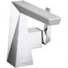 Delta Trillian 1.2 GPM Bathroom Sink Faucet Single Hole Bathroom Faucet With Pop-Up Drain Assembly