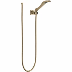 Delta 1.75 GPM Dryden Hand Shower Package - Includes Hand Shower, Holder, Hose, And Limited Lifetime Warranty -Bathroom Sales Store delta 55051 handshower in champagne bronze 666