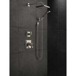 Delta 1.75 GPM Dryden Hand Shower Package - Includes Hand Shower, Holder, Hose, And Limited Lifetime Warranty -Bathroom Sales Store delta 55051 shower system in brilliance stainless 665