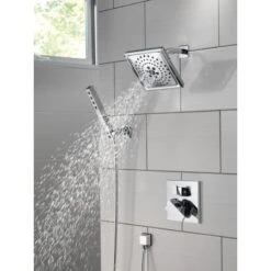 Delta Angular 1.75 GPM Single Function Hand Shower -Bathroom Sales Store delta 55567 alternate image 182