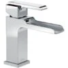 Delta Ara 1.2 GPM Single Hole Waterfall Bathroom Faucet - Metal Pop-up Drain Assembly Not Included -Bathroom Sales Store delta 568lf lpu 803034