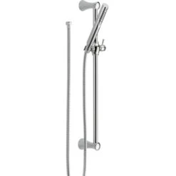 Delta 1.75 GPM Compel Hand Shower Package - Includes Hand Shower, Slide Bar, Hose, And Limited Lifetime Warranty