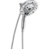 Delta In2ition 2.5 GPM Multi Function Shower Head With Touch-Clean, MagnaTite, And H2Okinetic Technology -Bathroom Sales Store delta 58480 25 pk 3819696