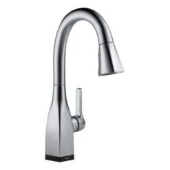 Delta Mateo Pull-Down Bar/Prep Faucet With On/Off Touch Activation And Magnetic Docking Spray Head - Includes Lifetime Warranty (5 Year On Electronic Parts)