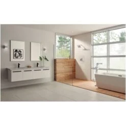 Delta Zura Monitor 17 Series Dual Function Pressure Balanced Shower Only With Integrated Volume Control - Less Rough-In Valve -Bathroom Sales Store delta t17274 alternate image 67