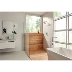 Delta Zura Monitor 17 Series Dual Function Pressure Balanced Shower Only With Integrated Volume Control - Less Rough-In Valve -Bathroom Sales Store delta t17274 alternate image 69