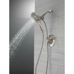 Delta Linden Monitor 17 Series Dual Function Pressure Balanced Shower Only With In2ition Shower Head And Integrated Volume Control - Less Rough-In Valve -Bathroom Sales Store delta t17293 i alternate view 23