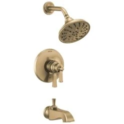 Delta Dorval Monitor 17 Series Dual Function Pressure Balanced Tub And Shower With Integrated Volume Control - Less Rough-In Valve