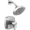 Delta Stryke Tempassure 17T Series Dual Function Thermostatic Shower Only With Integrated Volume Control - Less Rough-In Valve -Bathroom Sales Store delta t17t276 7213556