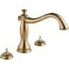 Delta Cassidy Deck Mounted Roman Tub Filler Trim - Handles And Rough-In Valve Sold Separately -Bathroom Sales Store delta t2797 czlhp 701