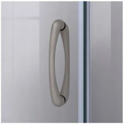 DreamLine Prime 36" Wide X 76 3/4" High Semi-Frameless Clear Glass Sliding Shower Enclosure - Includes Shower Base -Bathroom Sales Store dreamline dl 6153 cl alternate view 76