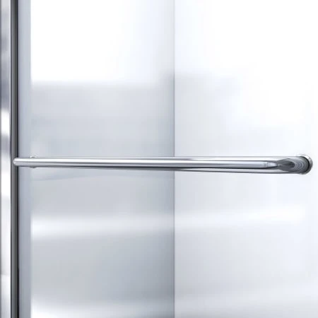 DreamLine Infinity-Z 72" High X 56" Wide Sliding Semi Frameless Shower Door With Clear Glass 5 DreamLine Infinity-Z 72" High X 56" Wide Sliding Semi Frameless Shower Door With Clear Glass - Image 3