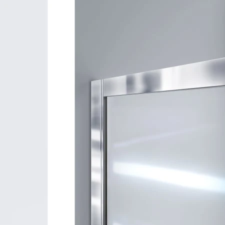 DreamLine Infinity-Z 72" High X 56" Wide Sliding Semi Frameless Shower Door With Clear Glass 6 DreamLine Infinity-Z 72" High X 56" Wide Sliding Semi Frameless Shower Door With Clear Glass - Image 4