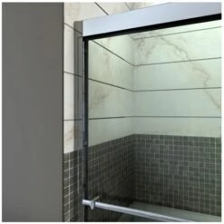 DreamLine Duet 72" High X 60" Wide Sliding Framed Shower Door With Clear Glass -Bathroom Sales Store dreamline shdr 1260728 alternate view 10612