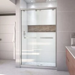 DreamLine Encore 44-48" W X 76" H Semi-Frameless Bypass Sliding Shower Door -Bathroom Sales Store dreamline shdr 1648760 alternate view 1057