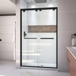 DreamLine Encore 44-48" W X 76" H Semi-Frameless Bypass Sliding Shower Door -Bathroom Sales Store dreamline shdr 1648760 alternate view 1061