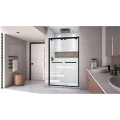 DreamLine Encore 44-48" W X 76" H Semi-Frameless Bypass Sliding Shower Door -Bathroom Sales Store dreamline shdr 1648760 alternate view 1062