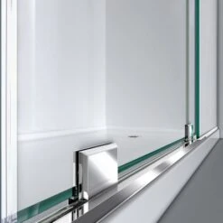 DreamLine Mirage-X 72" High X 44" To 48" Width Sliding Frameless Shower Door With Clear Glass, Left-Wall Bracket 18 DreamLine Mirage-X 72" High X 44" To 48" Width Sliding Frameless Shower Door With Clear Glass, Left-Wall Bracket -Bathroom Sales Store dreamline shdr 1948723l alternate view 1623