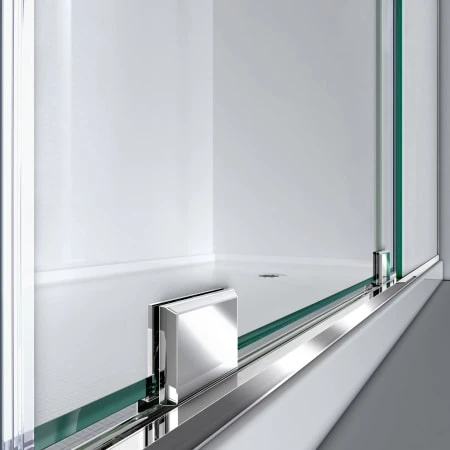 DreamLine Mirage-X 72" High X 44" To 48" Width Sliding Frameless Shower Door With Clear Glass, Left-Wall Bracket 9 DreamLine Mirage-X 72" High X 44" To 48" Width Sliding Frameless Shower Door With Clear Glass, Left-Wall Bracket - Image 7