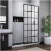 DreamLine French Linea 72" High X 34" Wide Shower Screen Frameless Shower Door With Pattern Glass -Bathroom Sales Store dreamline shdr 3234721 89 8500787