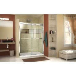 DreamLine Essence-H 44 - 48" W X 76" H Semi-Frameless Bypass Shower Door -Bathroom Sales Store dreamline shdr 634876h alternate view 5496