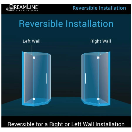 DreamLine Prism Plus 40" X 40" X 72" Frameless Hinged Shower Enclosure 5 DreamLine Prism Plus 40" X 40" X 72" Frameless Hinged Shower Enclosure - Image 3