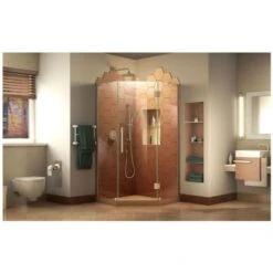 DreamLine Prism Plus 40" X 40" X 72" Frameless Hinged Shower Enclosure 34 DreamLine Prism Plus 40" X 40" X 72" Frameless Hinged Shower Enclosure -Bathroom Sales Store dreamline shen 2640400 alternate view 12466