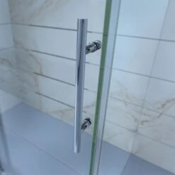 DreamLine Enigma-X 76" High X 61" Wide X 34-1/2" Deep Sliding Frameless Shower Enclosure With Clear Glass -Bathroom Sales Store dreamline shen 6134600 alternate view 8927