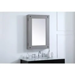 Waverly 22" X 33" Framed Single Door Medicine Cabinet -Bathroom Sales Store elegant lighting mr562233 alternate image 10