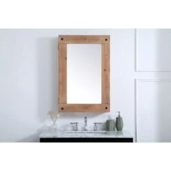 Waverly 22" X 33" Framed Single Door Medicine Cabinet -Bathroom Sales Store elegant lighting mr562233 alternate image 3