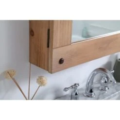 Waverly 22" X 33" Framed Single Door Medicine Cabinet -Bathroom Sales Store elegant lighting mr562233 alternate image 6