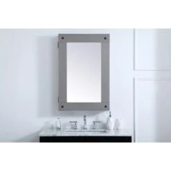 Waverly 22" X 33" Framed Single Door Medicine Cabinet -Bathroom Sales Store elegant lighting mr562233 alternate image 9
