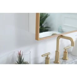 Wyn 20" X 28" Framed Single Door Medicine Cabinet -Bathroom Sales Store elegant lighting mr572028 alternate image 42