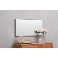 Eternity 18" X 36" Rectangular Beveled Metal Framed Bathroom Mirror 36 Eternity 18" X 36" Rectangular Beveled Metal Framed Bathroom Mirror -Bathroom Sales Store elegant lightingmr41836 alternate14