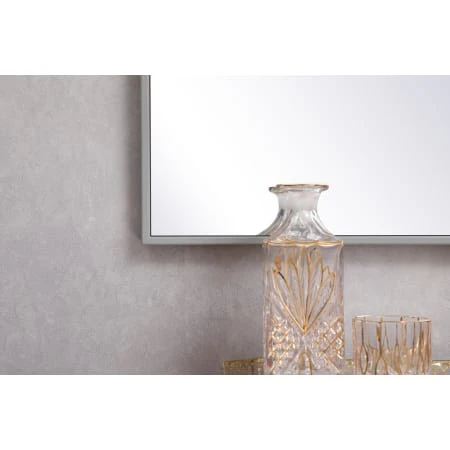Eternity 18" X 36" Rectangular Beveled Metal Framed Bathroom Mirror 18 Eternity 18" X 36" Rectangular Beveled Metal Framed Bathroom Mirror - Image 16