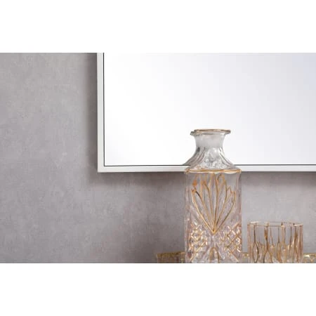 Eternity 18" X 36" Rectangular Beveled Metal Framed Bathroom Mirror 21 Eternity 18" X 36" Rectangular Beveled Metal Framed Bathroom Mirror - Image 19