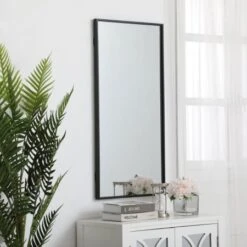 Eternity 18" X 36" Rectangular Beveled Metal Framed Bathroom Mirror 24 Eternity 18" X 36" Rectangular Beveled Metal Framed Bathroom Mirror -Bathroom Sales Store elegant lightingmr41836 alternate2