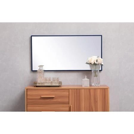 Eternity 18" X 36" Rectangular Beveled Metal Framed Bathroom Mirror 10 Eternity 18" X 36" Rectangular Beveled Metal Framed Bathroom Mirror - Image 8
