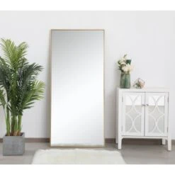 Eternity 60" X 30" Rectangular Metal Framed Full Length Mirror -Bathroom Sales Store elegant lightingmr43060 alternate10