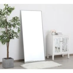 Eternity 60" X 30" Rectangular Metal Framed Full Length Mirror -Bathroom Sales Store elegant lightingmr43060 alternate17