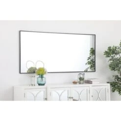 Eternity 60" X 30" Rectangular Metal Framed Full Length Mirror -Bathroom Sales Store elegant lightingmr43060 alternate6