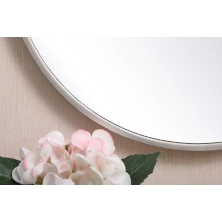Eternity 18" Diameter Circular Beveled Metal Framed Bathroom Mirror 20 Eternity 18" Diameter Circular Beveled Metal Framed Bathroom Mirror - Image 18