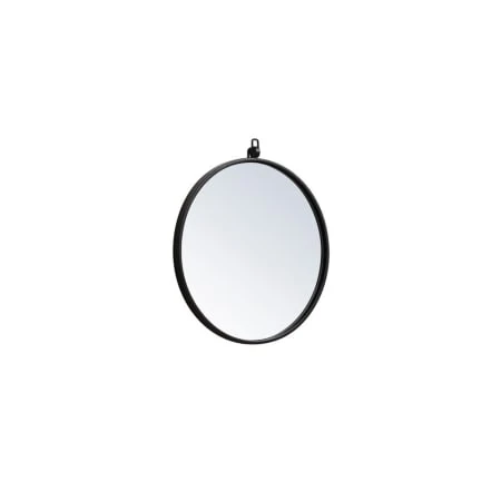 Eternity 18" Diameter Circular Beveled Metal Framed Bathroom Mirror 8 Eternity 18" Diameter Circular Beveled Metal Framed Bathroom Mirror - Image 6