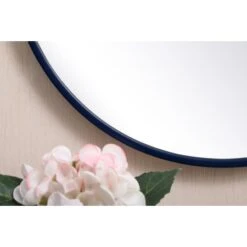 Eternity 18" Diameter Circular Beveled Metal Framed Bathroom Mirror 28 Eternity 18" Diameter Circular Beveled Metal Framed Bathroom Mirror -Bathroom Sales Store elegant lightingmr4718 alternate7