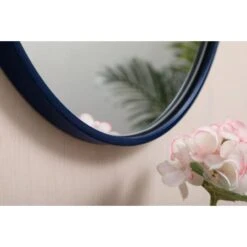 Eternity 18" Diameter Circular Beveled Metal Framed Bathroom Mirror 29 Eternity 18" Diameter Circular Beveled Metal Framed Bathroom Mirror -Bathroom Sales Store elegant lightingmr4718 alternate8