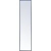 Eternity 60" X 14" Rectangular Beveled Metal Framed Full Length Mirror 2 Eternity 60" X 14" Rectangular Beveled Metal Framed Full Length Mirror -Bathroom Sales Store elegant mr41460bl