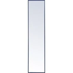 Eternity 60" X 14" Rectangular Beveled Metal Framed Full Length Mirror